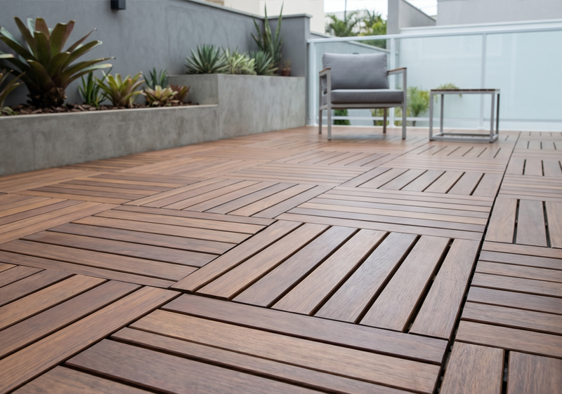 Deck modular de madeira: quando usar e quais cuidados garantem desempenho e durabilidade