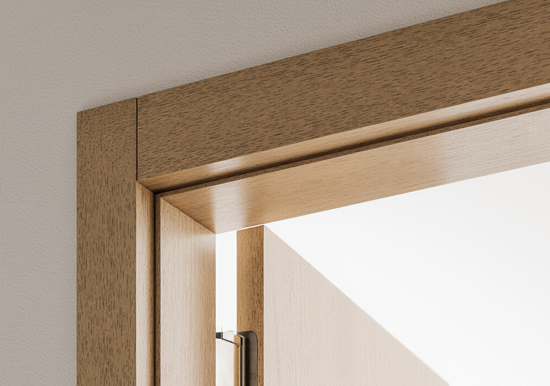 Guarnições de madeira: o acabamento técnico que influencia alinhamento e estética das portas